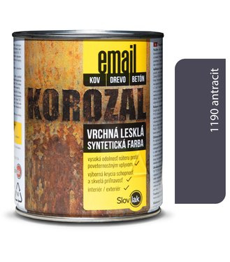 Korozal EMAIL 1190 antracit 0,75kg